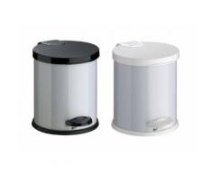 Pattumiera Cestino Con Coperchio Secchio Interno E Pedale Per Bagno Lt 4 (50577)