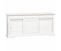Credenza Madia Cassettiera Mobile Cucina con Ante in Legno robusto Moderna