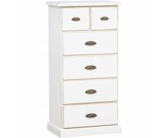 Credenza Madia Cassettiera Mobile Cucina con Ante in Legno robusto Moderna