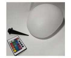 Lampada solare da esterno led multicolore