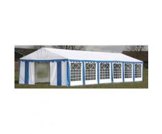 Tendone da Festa 12x6 m con Accessori di Montaggio Gazebo vari colori dimensioni : 6 x 12 mt