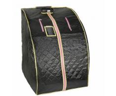 BATHRINS®Box sauna,box sauna portatile a infrarossi,con 4 piastre riscaldanti, negro,sauna a vapore