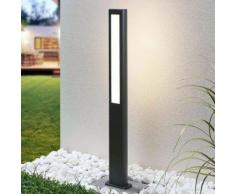 Lampioncino a LED Mhairi grigio scuro, 100 cm