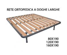 Rete Reti Ortopedica Ortopediche A Doghe Larghe Struttura Tubolare 10 Listelli | 120 X 190