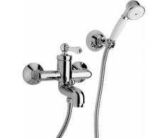 Miscelatore vasca esterno con set doccia Jacuzzi Tosca 0TO00003JA00 | Cromo - Con set doccia
