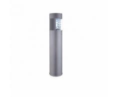Lampioncino ba-bollard half e27 led 80cm duralighting esterno lampada terra illuminazione fascio