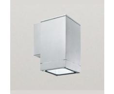 Applique alluminio gea led ges371 ges361 ges381 led ip54 lampada parete moderna esterno e27,