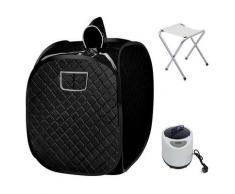 ®2.5L Saunas Portatile Vapore Spa Sedia sauna mobile a vapore Sauna domestica Cabina termica Sauna