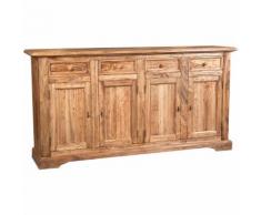 Credenza Madia Cassettiera Mobile Cucina con Ante in Legno robusto Moderna