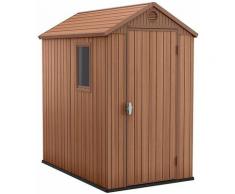 Garden cottage casetta box keter darwin 4x6 dimensioni cmL126xp184xh205