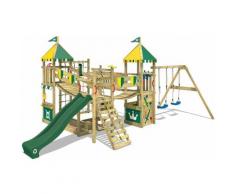 Parco Giochi WICKEY Smart Queen Torre da gioco con altalena e scivolo