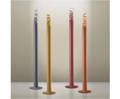 Decomposé lampada da terra in alluminio led 45w 3000k, colore rosso - Artemide Catalogo Lampade