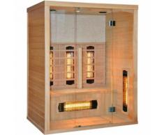 Sauna Infrarossi in legno STONE per 3 persone 150x110
