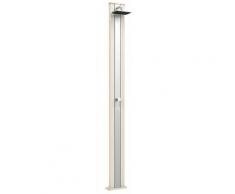 Doccia giardino Spring S Sabbia e Inox cm 26x12x228 ARKEMA DESIGN - prodotto made in Italy