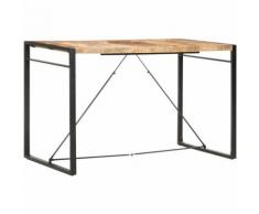 Tavolo da Bar 180x90x110cm in Legno Massello di Mango
