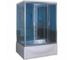 Box Doccia Idromassaggio 135x85 Cm Bagno Turco Rettangolare 6 Idrogetti Idroness Orchidea 07