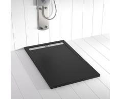Piatto doccia ardesia pietra FLOW Nero - 200x70 cm