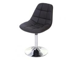 Set 6x sedie sgabello HWC-A60 design moderno sala pranzo ecopelle marrone
