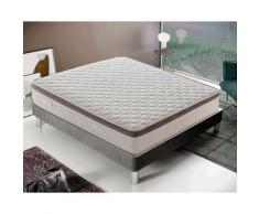 Materassiedoghe - Materasso singolo 80x190 a Molle Insacchettate e Memory Foam – 7 Zone di Comfort