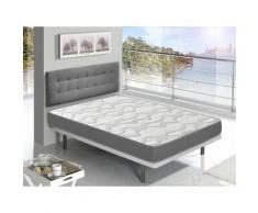 Materasso 105x200 NIRVANA - ALTO 16 CM - Schiuma - Grigio elegante