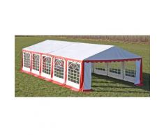 Tendone da Festa 4 x 8 m con Accessori di Montaggio Gazebo vari colori dimensioni : 4 x 8 mt