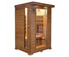 Sauna infrarossi Luxe a 2 posti cm 120x105x190 MPCSHOP SN-LUXE-2