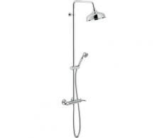 Colonna doccia termostatica in ottone Nobili Dubai DB00030/30 | Cromo
