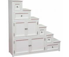 Credenza Madia Cassettiera Mobile Cucina con Ante in Legno robusto Moderna