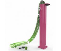 Fontana da giardino Fucsia con Tubo cm 19x101,5x20 ARKEMA DESIGN - prodotto made in Italy