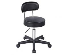 Sgabello da Bar Industriale Altezza Regolabile Sedia Girevole Sgabello con Sedile Imbottito,