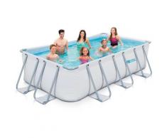 Habitat Et Jardin - Piscina tubolare - LUDO 2 bis - 4,01 x 2,01 x 1,22 m - filtrazione a sabbia