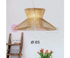 IMPOSSIBLE Lampada a Sospensione Moderna d85 con Struttura Filiforme COLORE STRUTTURA - BRUNITO