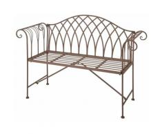 Panchina in Metallo Stile Old English MF009 - Esschert Design