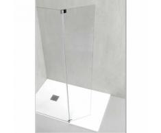 Parete doccia 99-100 a muro con sistema Walk in Italo Semplice+Parete laterale opzione 30 o 40 cm |