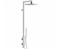 Colonna doccia saliscendi, soffione e doccetta - serie skyline thermo