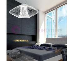 IMPOSSIBLE Maxi Lampada a Sospensione Moderna d105 con Struttura Filiforme COLORE STRUTTURA - ORO