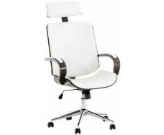 Sedia da ufficio Dayton Bianco/grigio