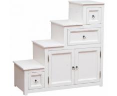 Credenza Madia Cassettiera Mobile Cucina con Ante in Legno robusto Moderna