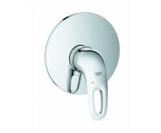Miscelatore monocomando Grohe Eurostyle per doccia, set di montaggio completo, maniglia a leva