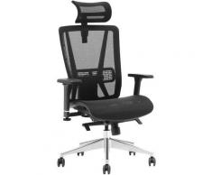 CLP - Sedia ufficio con ruote Raleigh Nero