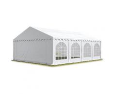 Tendapro.it - 6x8 m ignifugoTendone per feste PREMIUM PVC bianco 100% impermeabile Gazebo da