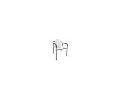 Intermed Sedia comoda pieghevole in alluminio 4 in 1