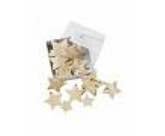 VegaooParty.it 25 coriandoli in legno stelle