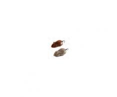 Nobleza GIOCO TOPOLINO MECCANICO PER GATTI 1PZ COLORI MISTI - CORRE CON CARICA A MOLLA - MISURA 15x7x6cm - NOBLEZA -