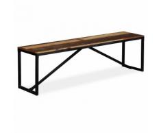 vidaXL Panca in Legno Massello di Recupero 160x35x45 cm