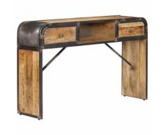 vidaXL Credenza 120x30x75 cm in Legno Massello di Mango