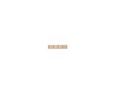 Homcom Mensola Scaffale Libreria Porta CD in Legno, 95x17x16.5cm