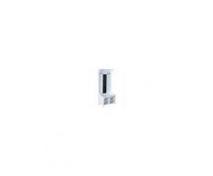 Homcom Mobile Ingresso con Appendiabiti Specchio e Scarpiera in Legno, Bianco, 80x40x170cm