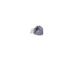 PawHut Cesta Trasportino per Gatti in Vimini Grigio con Cuscino 42 x 35 x 37cm
