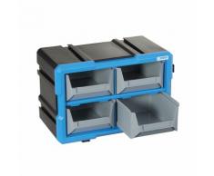 Cassettiera modulare con vassoi estraibili Fervi C086/04T
